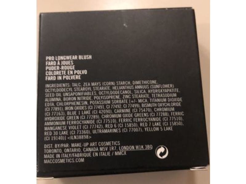 MAC Pro Longwear Blush, Blush All Day, 0.21oz/ 6 g