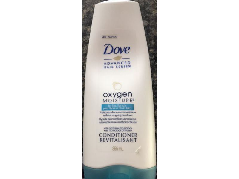 Dove Conditioner, Oxygen Moisture, 355 mL