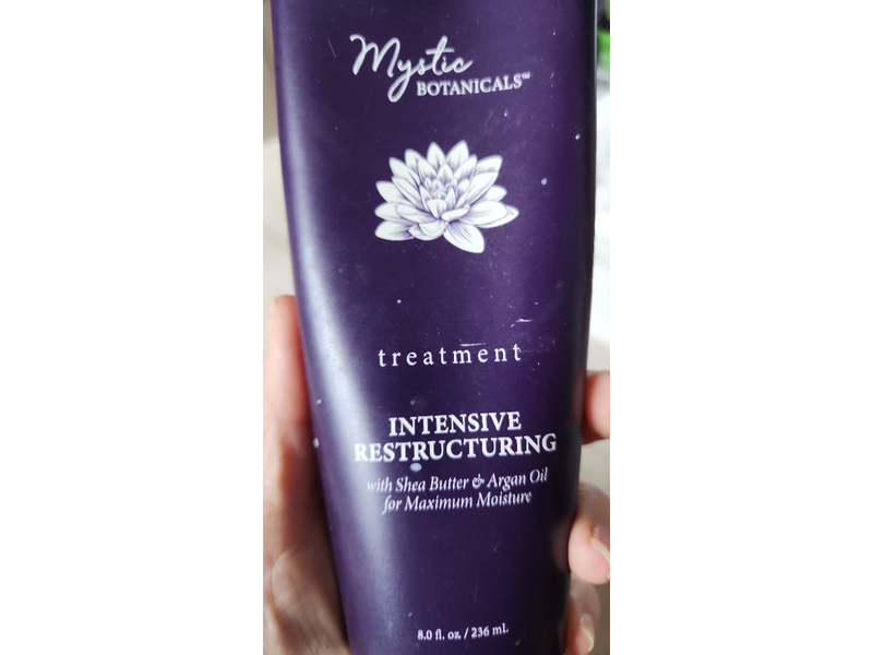 Mystic Botanicals Intensive Restructuring Treatment, Shea Butter & Argan Oil, 8.0 fl oz/236 mL