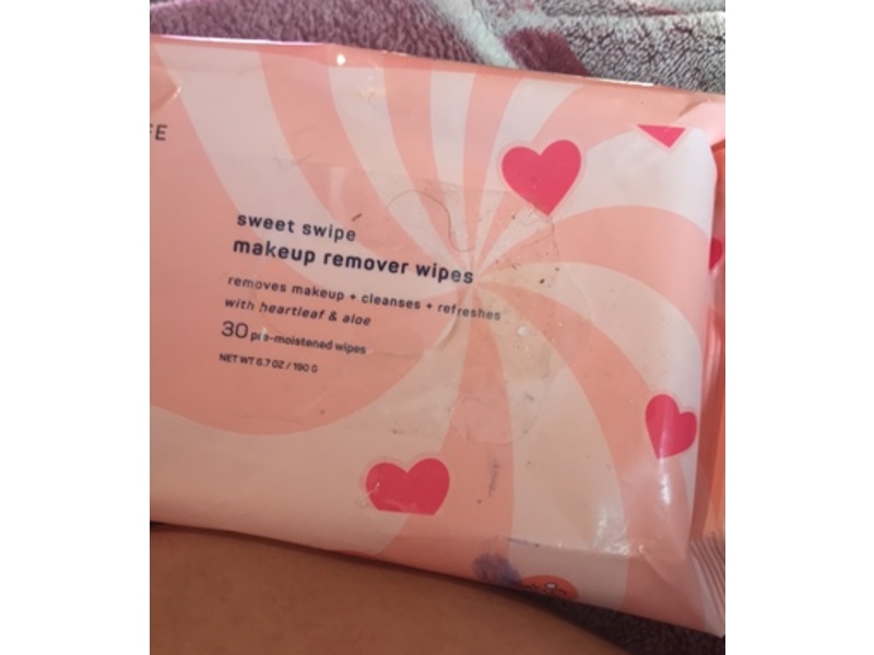 Spalife Sweet Swipe Makeup Remover Wipes, 6.7 oz/190 g, 30 Count