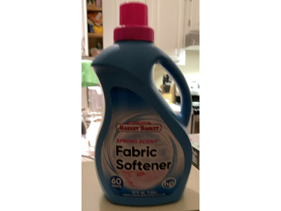 Market Basket Fabric Softener, Spring Scent, 60 Loads, 51 fl oz/1.57 L