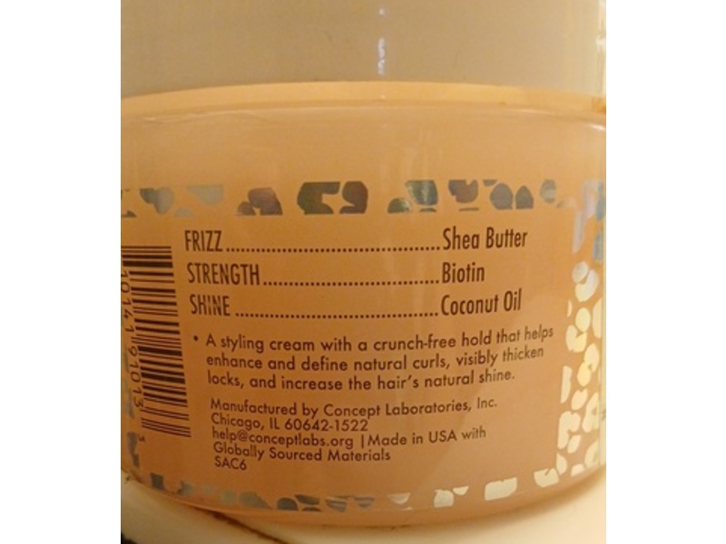 Sachiko Curl Defining Custard, Biotin + Coconut, 12 fl oz/355 mL