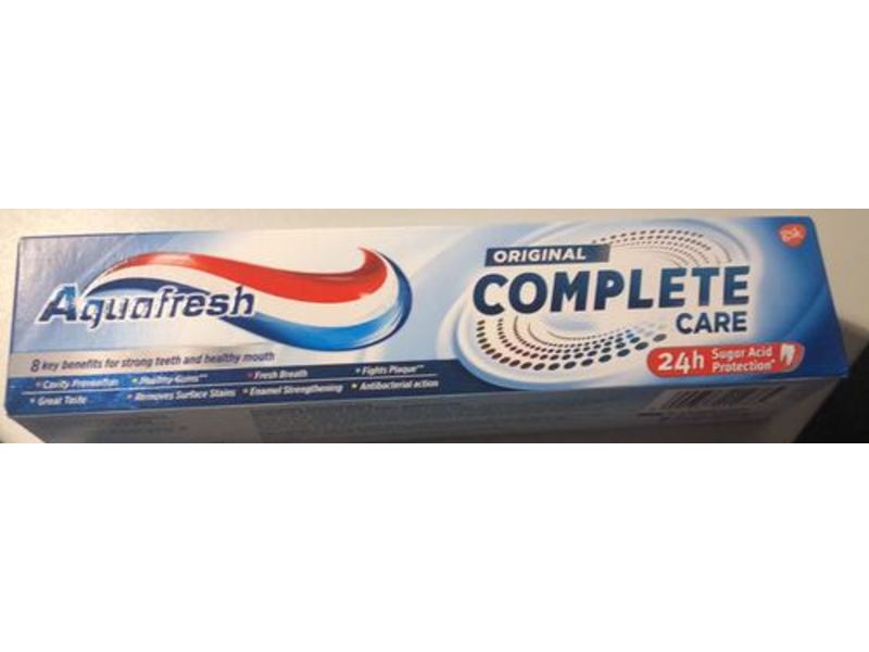 Aquafresh Complete Care Toothpaste, Original, 100 mL