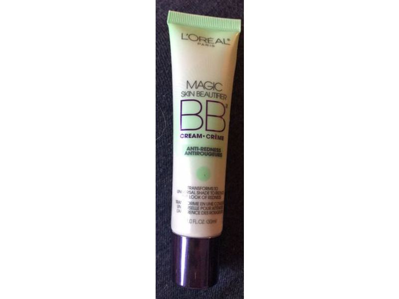 L'Oreal Paris Magic Skin Beautifier BB Cream, Anti-Redness, 1 fl oz/30 mL
