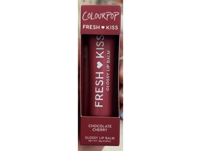 ColourPop Fresh Kiss Glossy Lip Balm, Chocolate Cherry, 0.49 oz/14 g