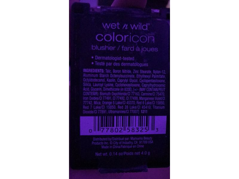 Wet N Wild Coloricon Blush, Heather Silk 832E, 0.14 oz/4.0 g