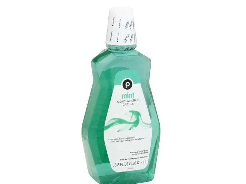 Publix Mouthwash & Gargle, Mint, 33.8 fl oz/1 L