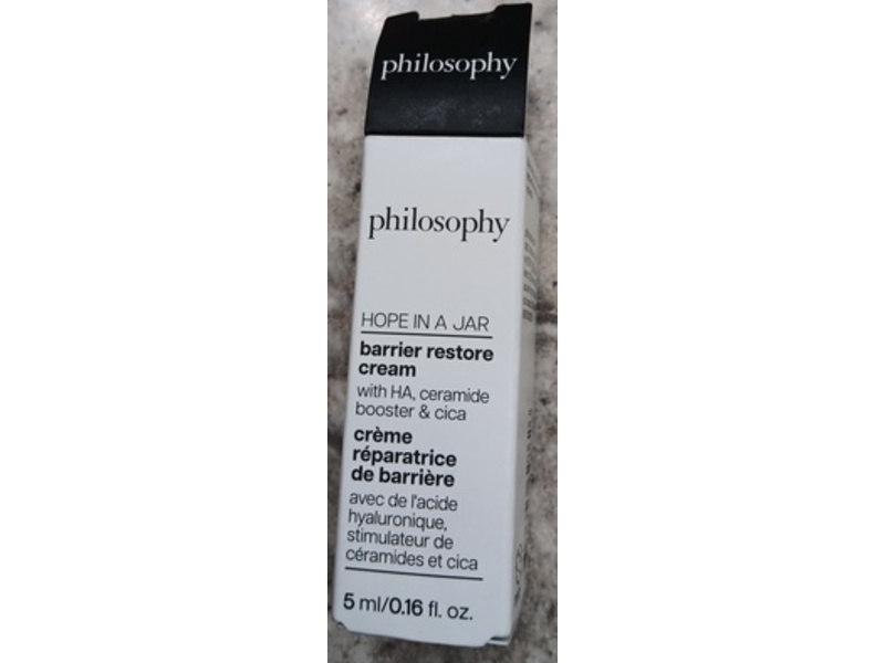 Philosophy Hope In A Jar Barrier Restore Cream, 0.16 fl oz/5 mL