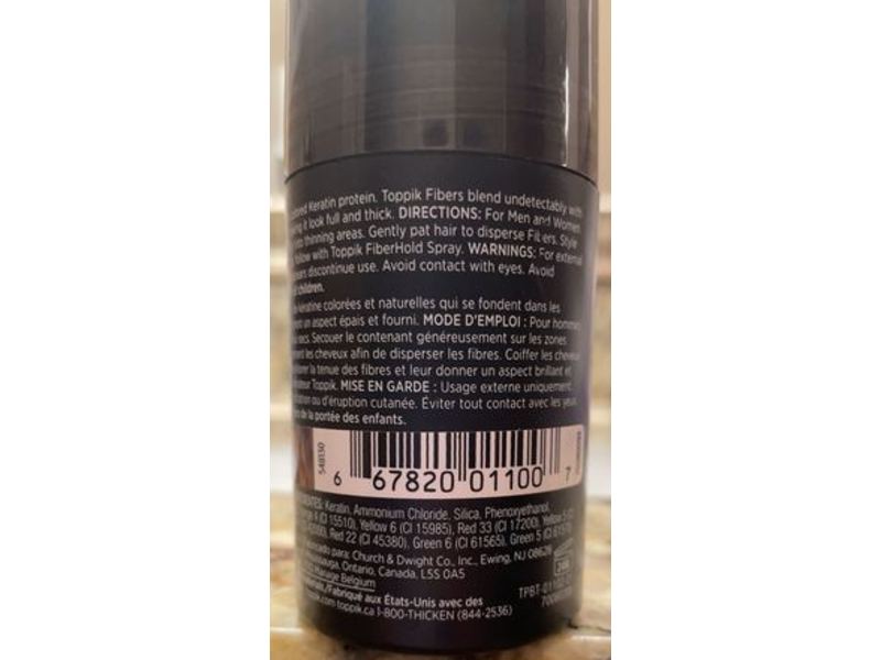 Toppik Hair Building Fibers, Auburn, 0.42 oz/12 g