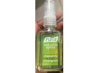Purell Hand Sanitizer Spray, Chamomile And Lemongrass, 2 fl oz/59 mL - thumbnail 2