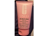 Clinique All About Clean Rinse Off Foaming Cleanser Mousse, 5 fl oz/150 mL - thumbnail 2