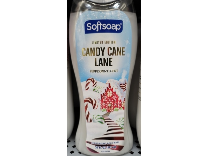 SoftSoap Moisturizing Body Wash, Candy Cane Lane, 20 fl oz/591 mL