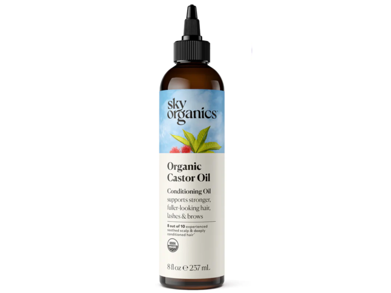 Sky Organics Conditioning Oil, Castor Oil, 8 fl oz/237 mL