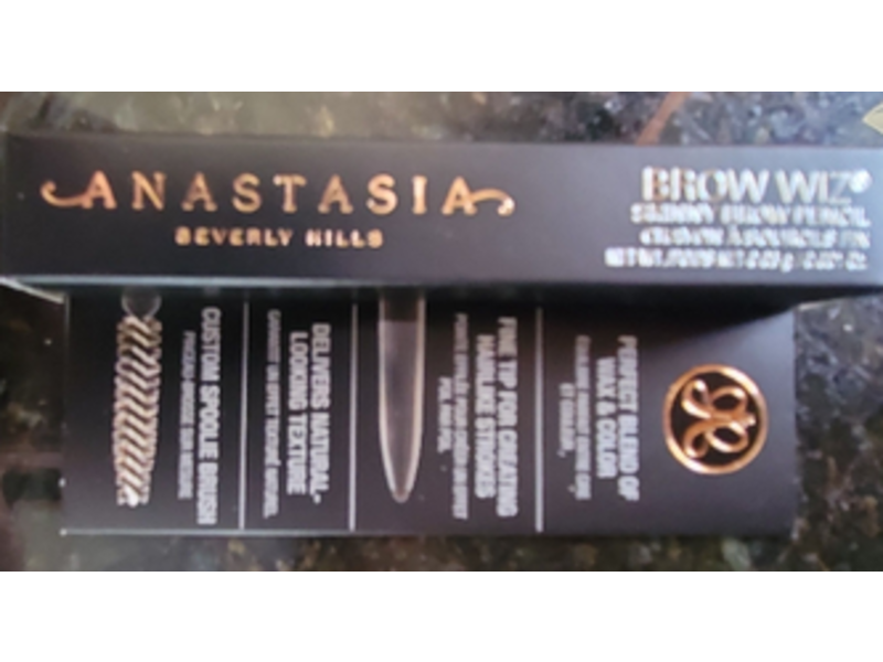 Anatasia Brow Wiz Skinny Brow pencil, Dark Brown, 0.001oz/0.03 g