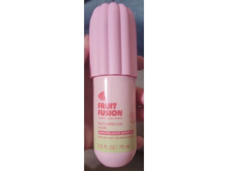 Bath & Body Works Fruit Fusion Perfume Mist, Watermelon Whirl, 2.5 fl oz/75 mL