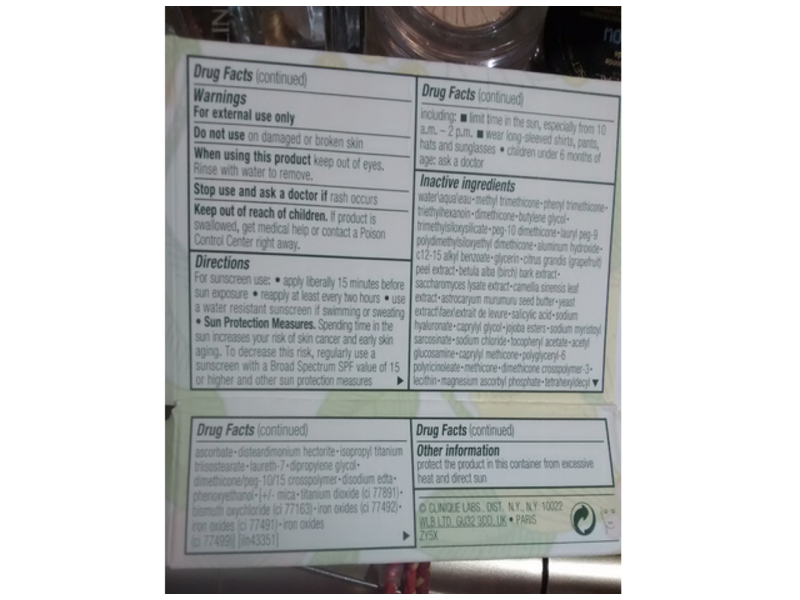 Clinique Even Better Glow Light Reflecting Makeup, SPF 15, Cn 20 Fair, 1 fl oz/30 ml