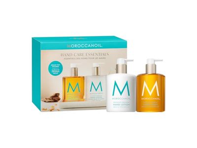 Moroccanoil Hand Care Essentials Set, Ceramic Tray, 12.2 fl oz/360 mL