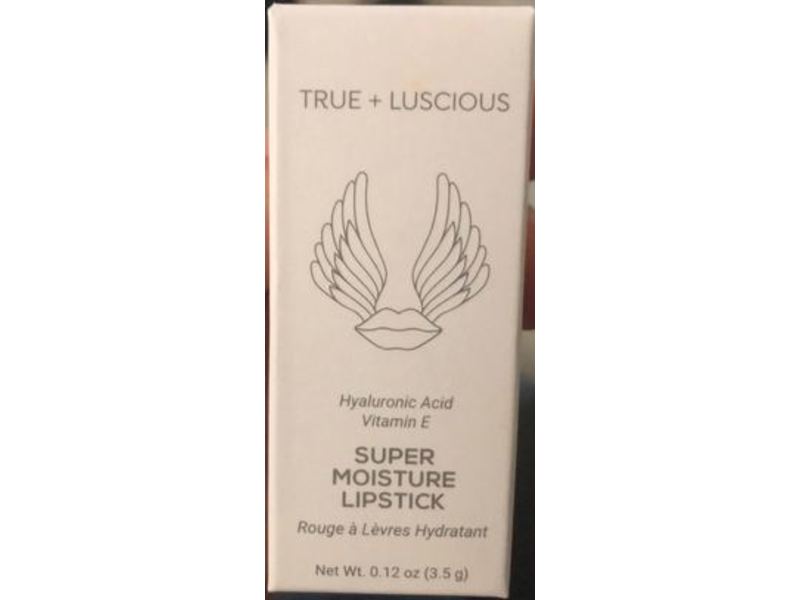 True + Luscious Super Moisture Lipstick, Vintage Rose, 0.12 oz/3.5 g