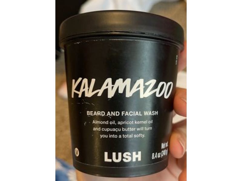 Lush Kalamazoo Beard And Facial Wash, 8.4 oz/240 g