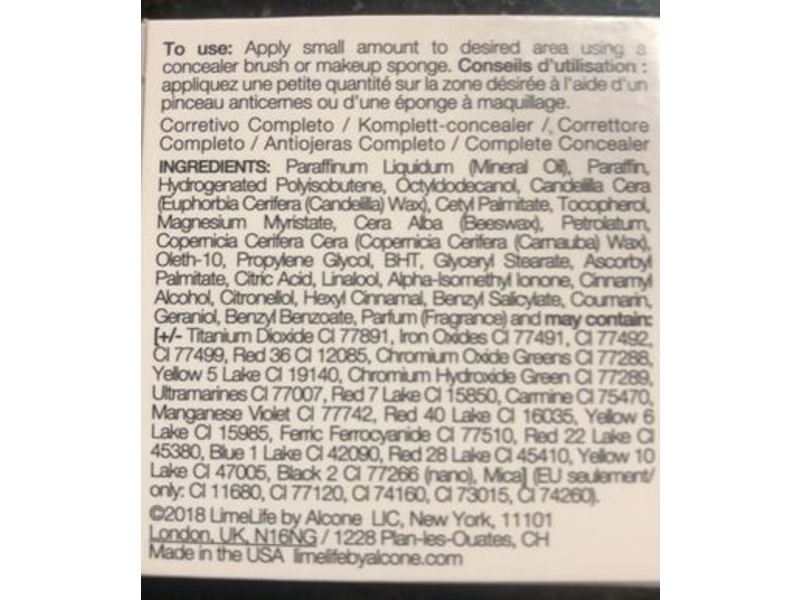Limelife By Alcone Complete Concealer, 0.10 oz/2.9 g