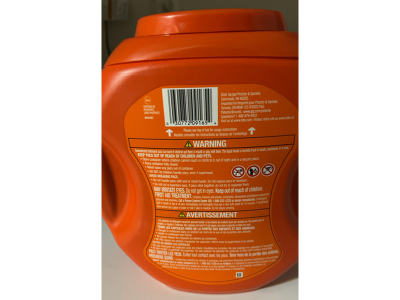 Tide Pods, 66 oz/1.8 kg, 76 Count