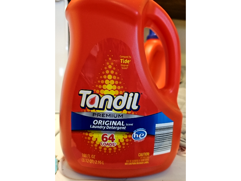 Tandil Premium Laundry Detergent, Original Scent, 64 Loads, 100 fl oz/2.95L