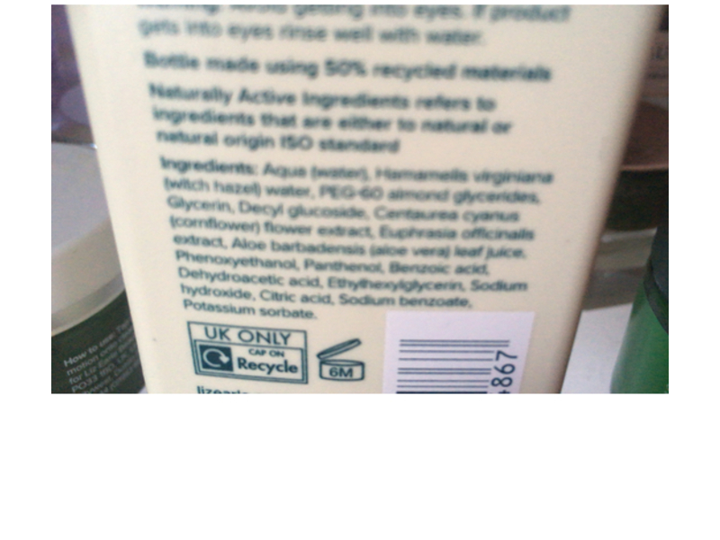 Liz Earle Eyebright Soothing Eye Lotion, Cornflower + Witch Hazel & Aloe Vera, 5.0 fl oz/150 mL