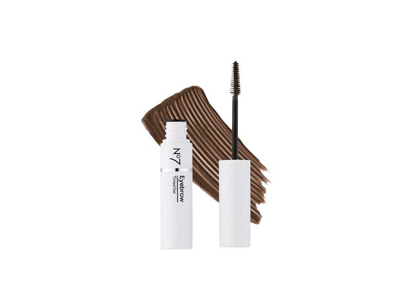 No7 Beautiful Eyebrows Tinted Gel, Brown, 1.2 fl oz/3.7 mL