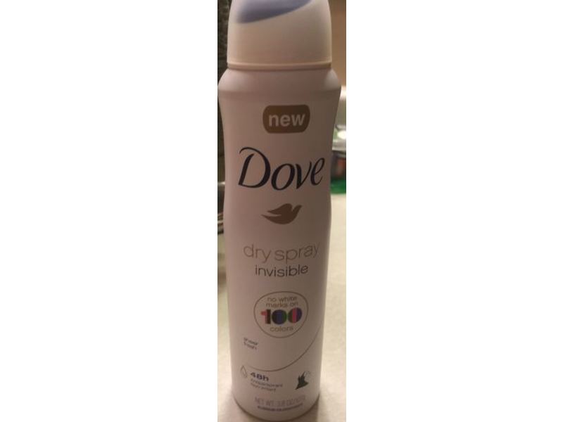 Dove Invisible Dry Spray Antiperspirant Deodorant, Sheer Fresh, 3.8 oz