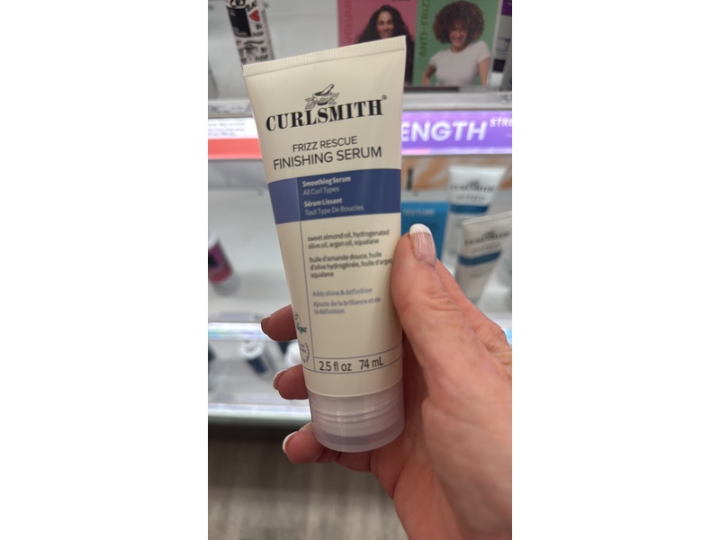 Curlsmith Frizz Rescue Finishing Serum, 2.5 fl oz/74 mL