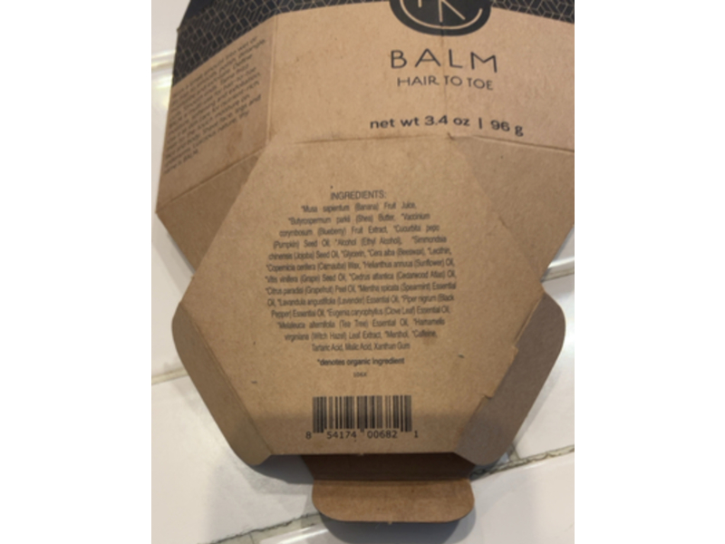 Cult & King Hair To Toe Balm, 3.4 oz/96 g