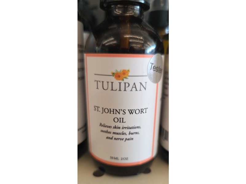 Tulipan St. John's Wort Oil, 2 oz/59 mL