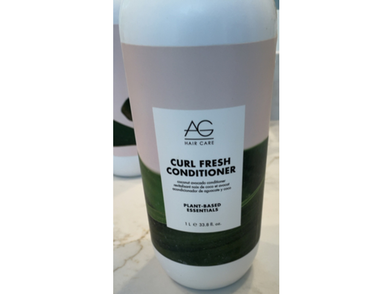 Ag Hair Curl Fresh Conditioner, Coconut Avocado, 33.8 fl oz/1 L
