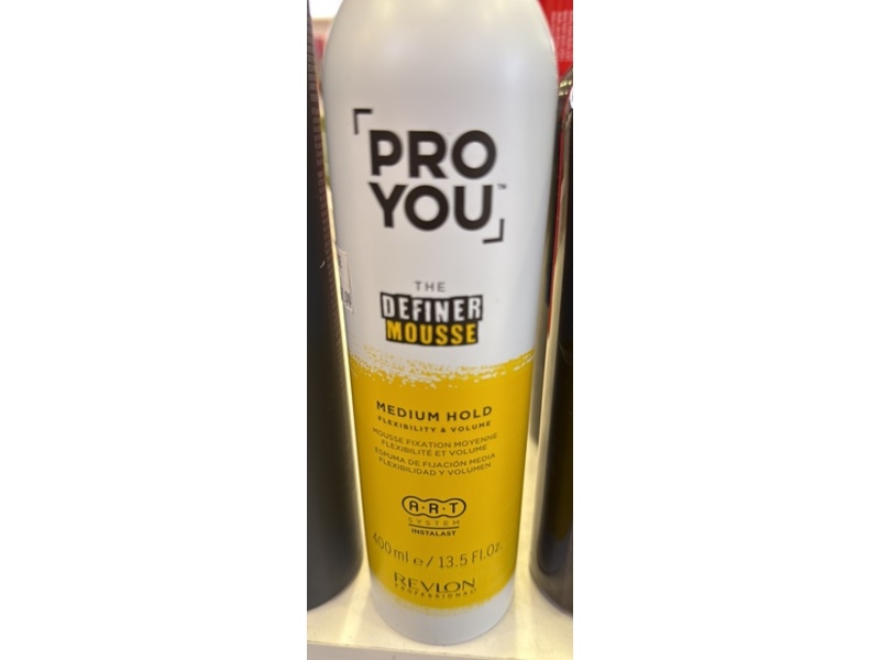 Revlon Professional ProYou The Definer Mousse, Medium Hold, 13.5 fl oz/400 mL