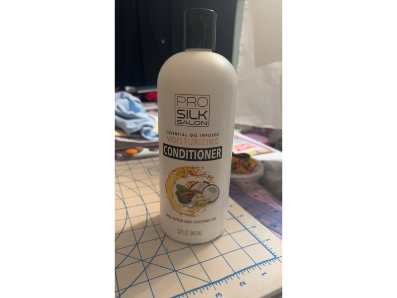 Pro Silk Salon Mosturizing Conditioner, Shea Butter & Coconut Oil, 32 fl oz/946 mL