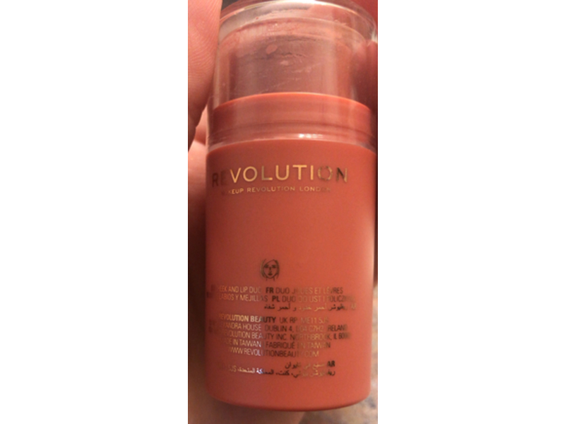 Makeup Revolution Fast Base Blush Stick, Bare, 0.49 oz/14 g