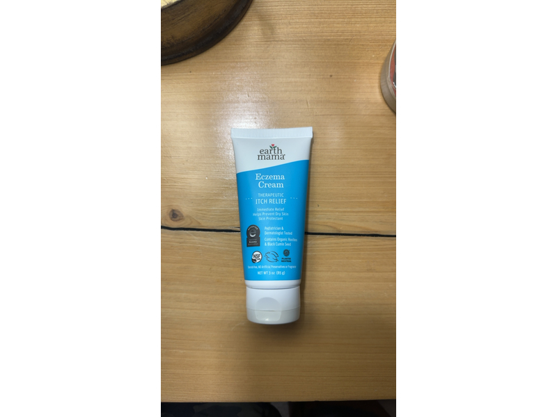 Earth Mama Eczema Cream, Therapeutic Itch Relief, 3 oz/85 g