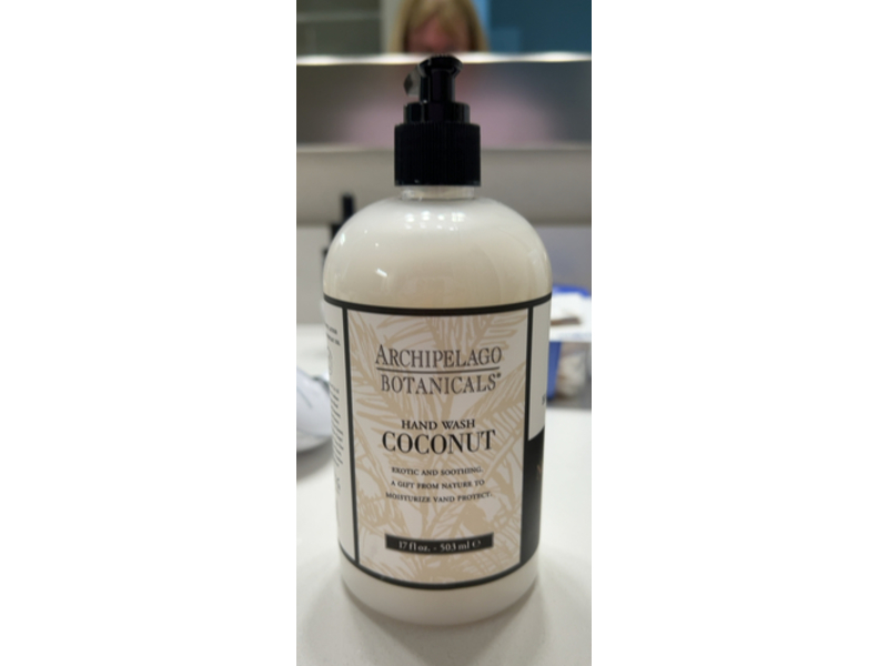 Archipelago Botanicals Coconut Hand Wash, 17 oz/503 mL