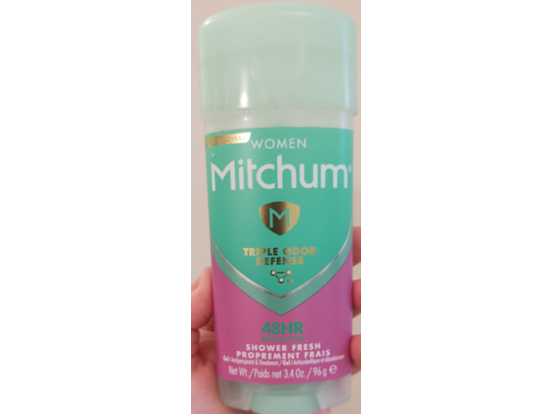 Mitchum Women Gel Anti-Perspirant & Deodorant, Powder Fresh, 3.4 oz/96 g