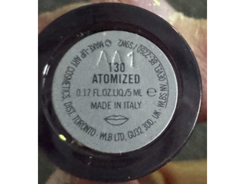 Mac Liquid Lip Colour, 130 Atomized, 0.17 fl oz/5 mL