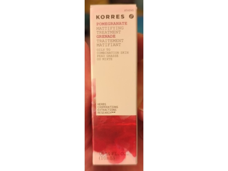 Korres Mattifying Treatment, Pomegranate, 0.34 fl oz/10 mL