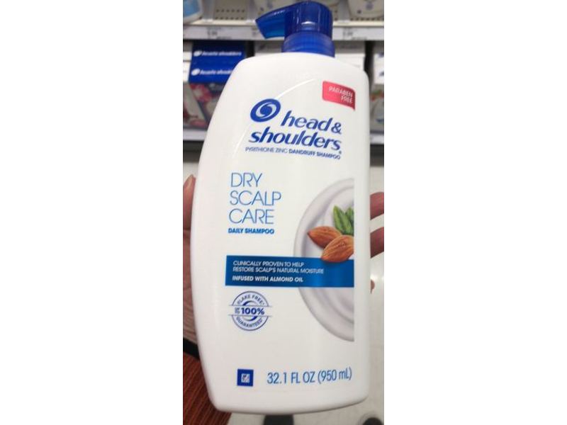 Head & Shoulders Dry Scalp Care Daily Shampoo, Almond Oil, 32.1 fl oz/950 mL