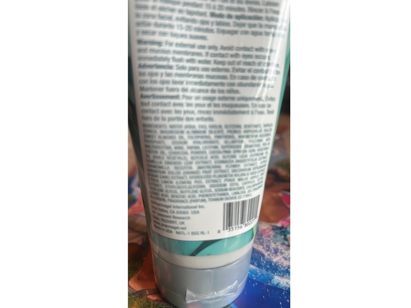 Pharmagel Natura-Lift Hydrating Lifting Facial Masque, Vitamins & Humectants, 6 oz/170 g
