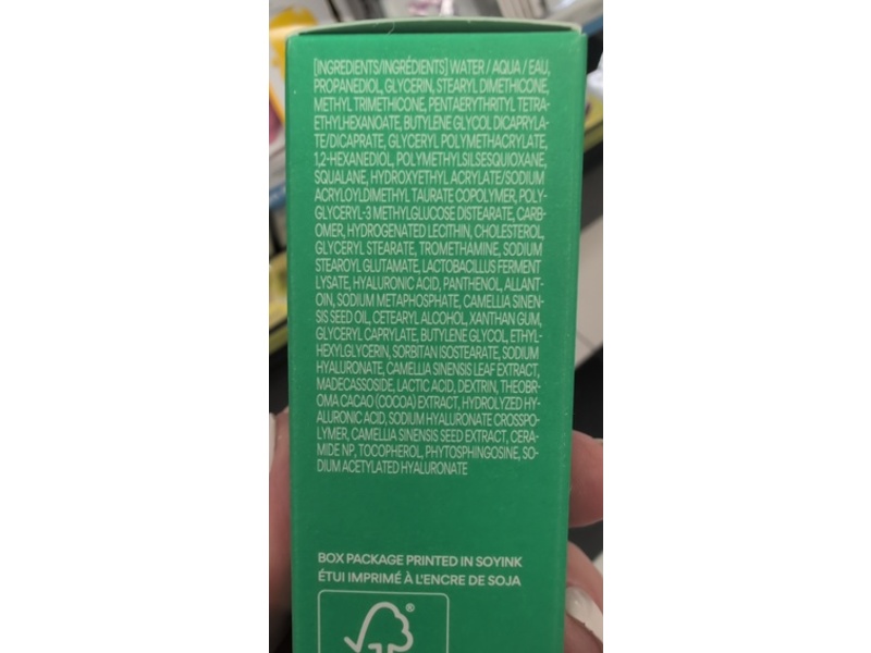 Innisfree Hyaluronic Facial Cream, Green Tea, 1.01 fl oz/30 mL