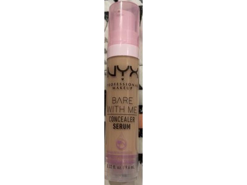 Nyx Professional Makeup Bare With Me Concealer Serum, Light, 0.32 fl oz/9.6 mL