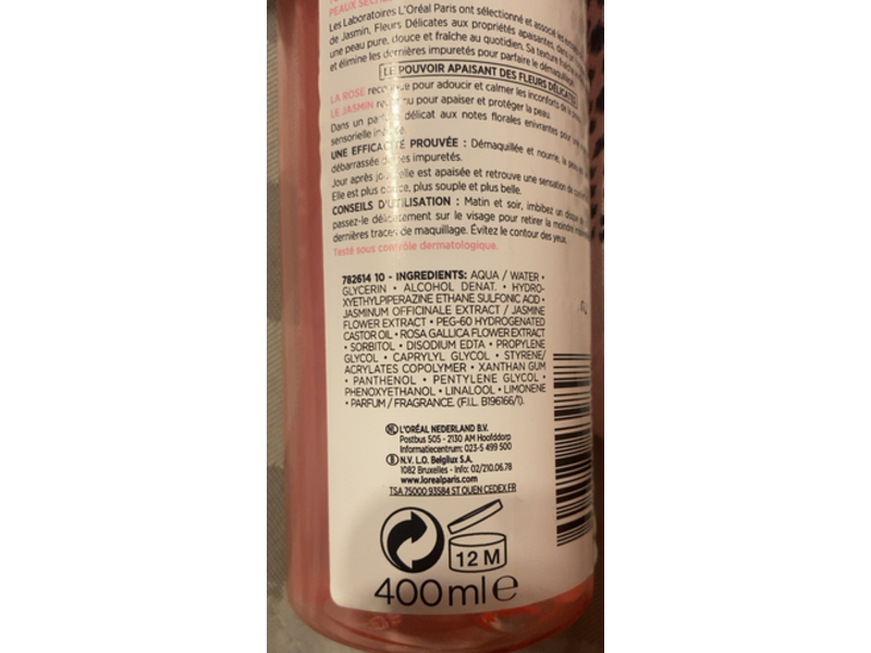 L'Oreal Paris Tonic Delicate Flowers, 400 mL