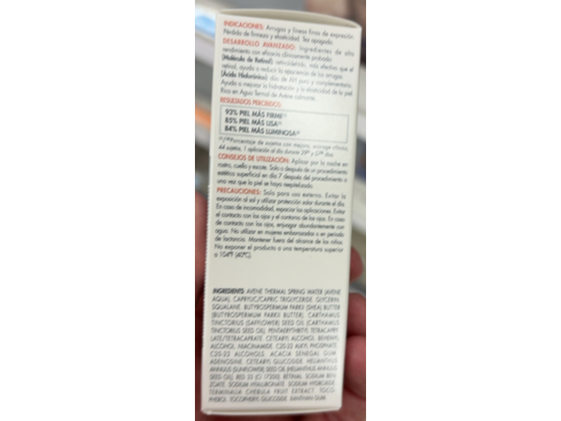 Avene Intensive Multi-Corrective Cream, Retrinal 0.1%, 0.5 fl oz/15 mL