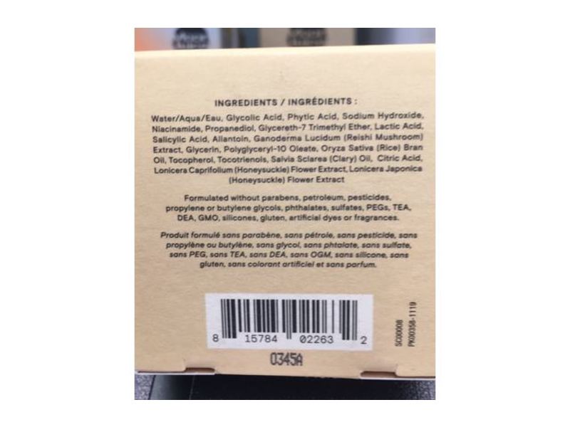 Moon Juice Acid Potion Resurfacing Exfoliator, 3.3 fl oz/100 mL