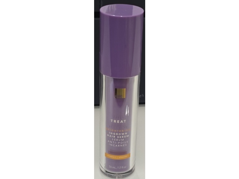 European Wax Center Treat Brightening Ingrown Hair Serum, Vitamin C, 1.7 fl oz/50 mL