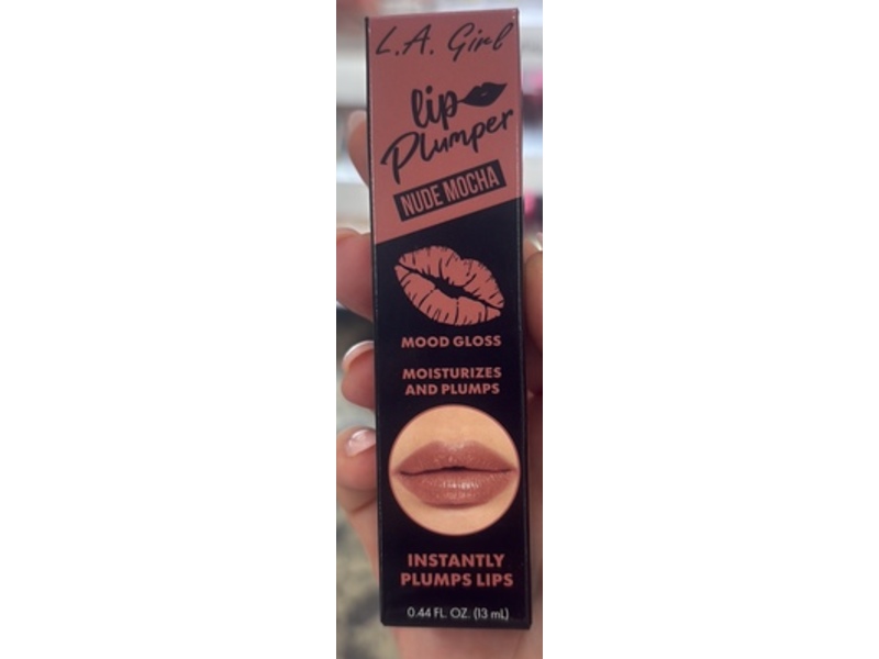 L.A. Girl Lip Plumper, Nude Mocha, 0.44 fl oz/13 mL